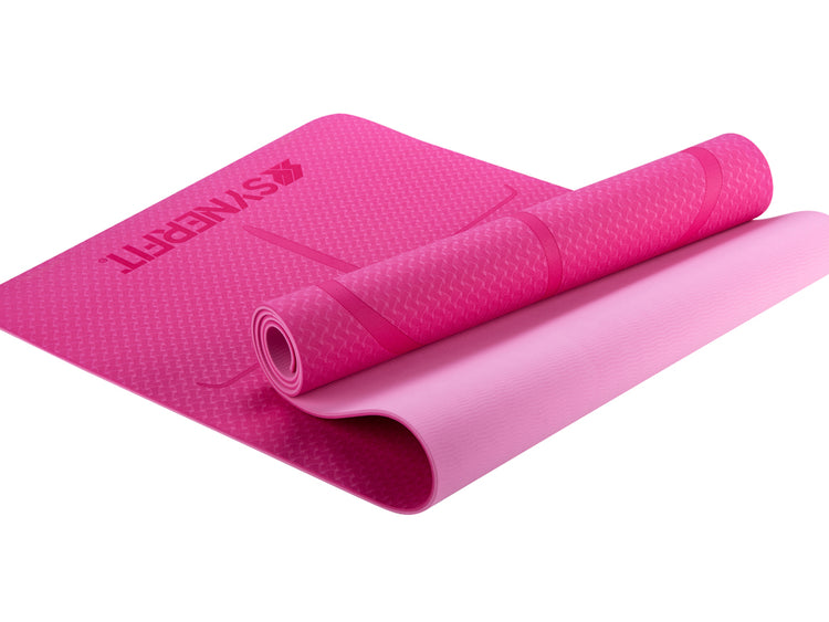 Non-slip Yoga Mat - Zenith Model - Pink