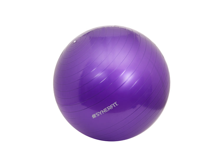 Fitness Gym Ball Anti-burst Synerfit Ø65cm - Cinzento