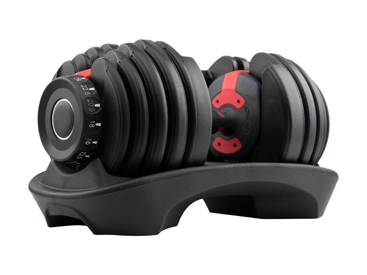 Compact dumbbell with variable load (2 to 24Kg) 